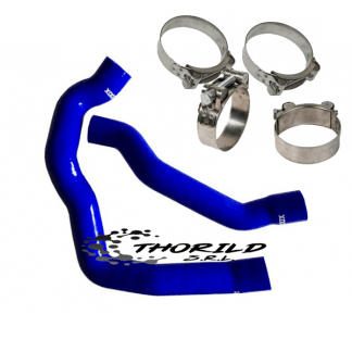 kit tubi intercooler alfa romeo 147, 156 e gt blu + fascette