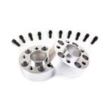 Coppia Distanziali Da 50mm A Doppia Bulloneria Con Brugola E Boccola In Acciaio Premontata Adatto A Cerchi Originali Per Fiat E-ulisse 507 2024-
